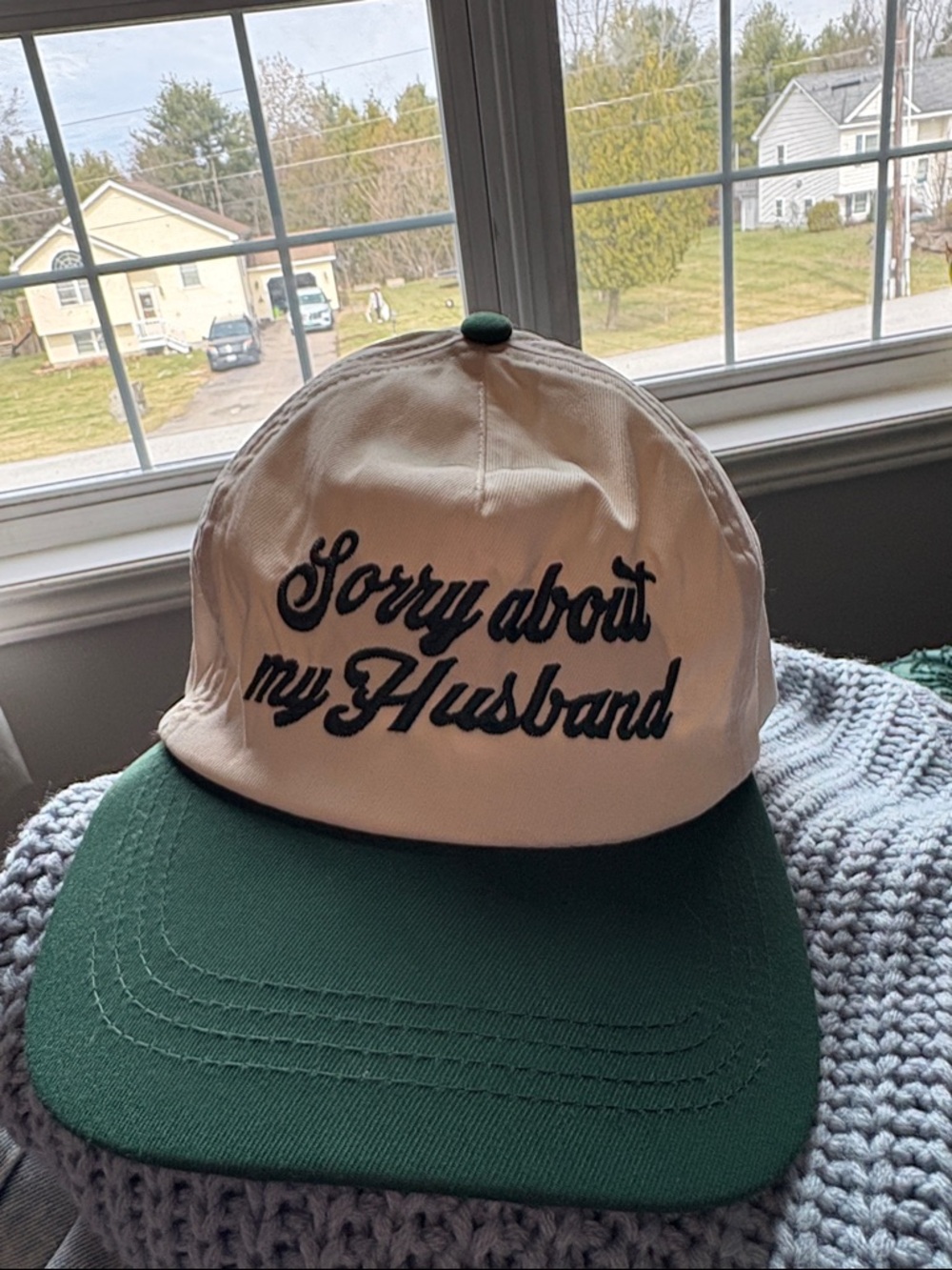 “Sorry about my Husband” hat
